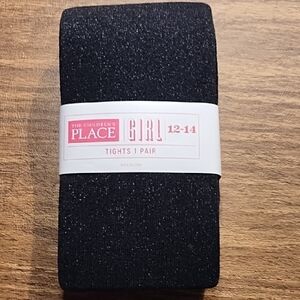 The Children's Place Black Girl's Tights